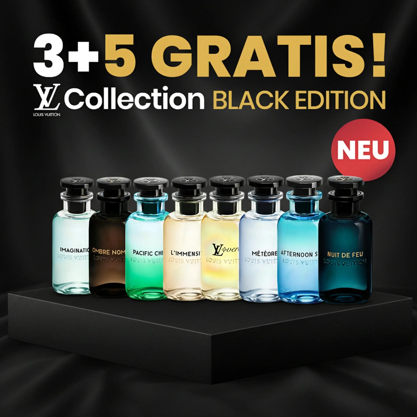 Louis Vuitton Collection 3+5 GRATIS BLACK EDITION
