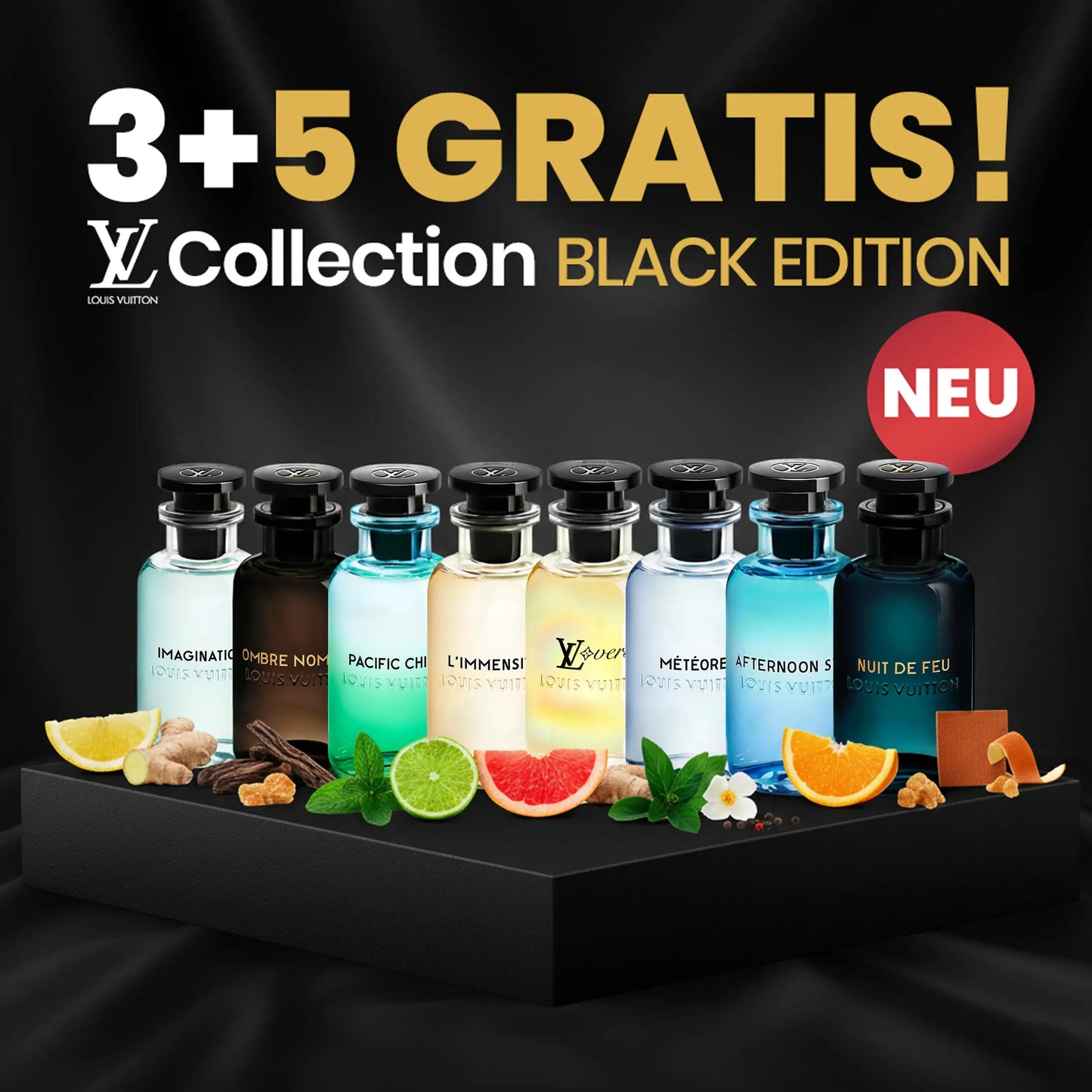Louis Vuitton Collection 3+5 GRATIS BLACK EDITION